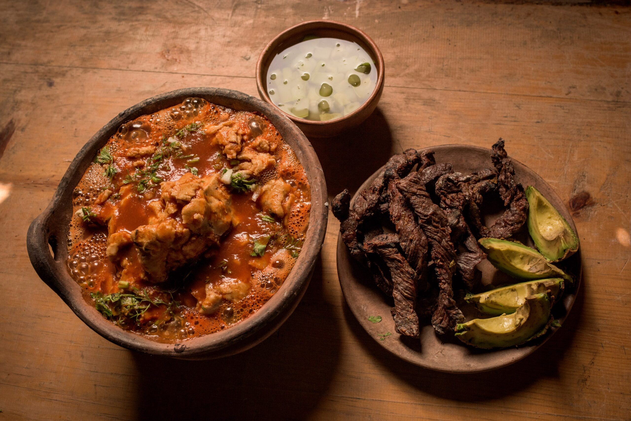 traditional dish from Oaxaca mountain region Sierra Mixe